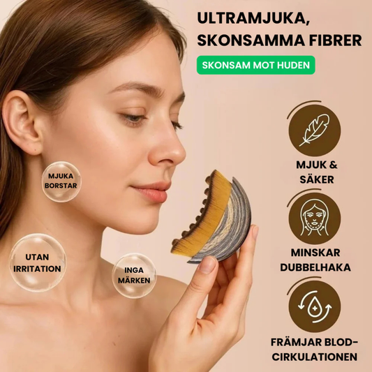 Lymfborste – För Ansiktskontur och Lymfdränering